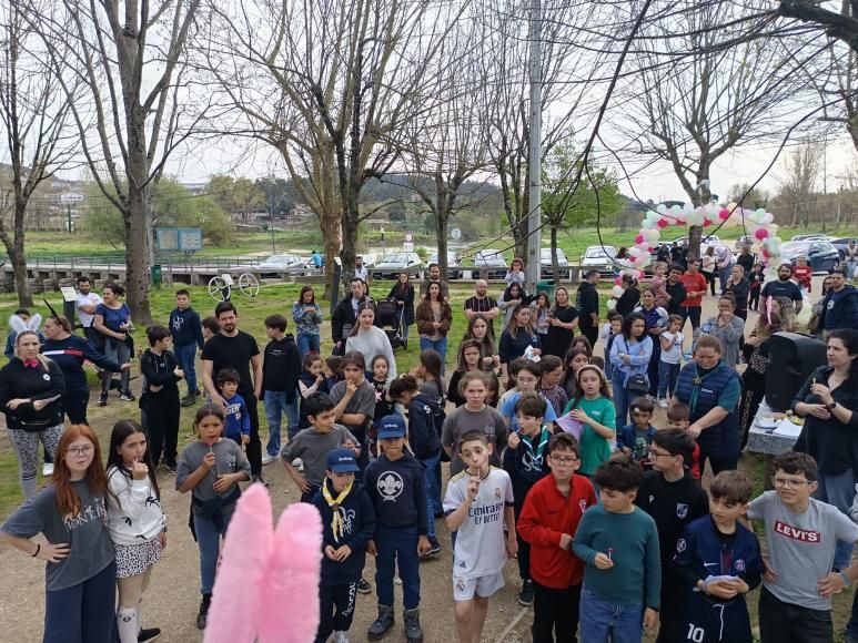 Ca&ccedil;a aos Ovos da P&aacute;scoa e planta&ccedil;&atilde;o de &aacute;rvores juntam cerca de 100 crian&ccedil;as em Barco