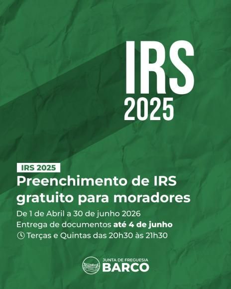 Apoio no preenchimento da Declara&ccedil;&atilde;o de IRS