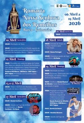 Romaria em Honra de Nossa Senhora dos Rem&eacute;dios 2026