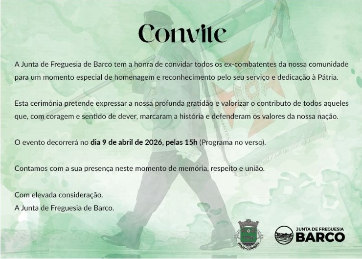 Comemora&ccedil;&atilde;o do Dia dos Ex-Combatentes