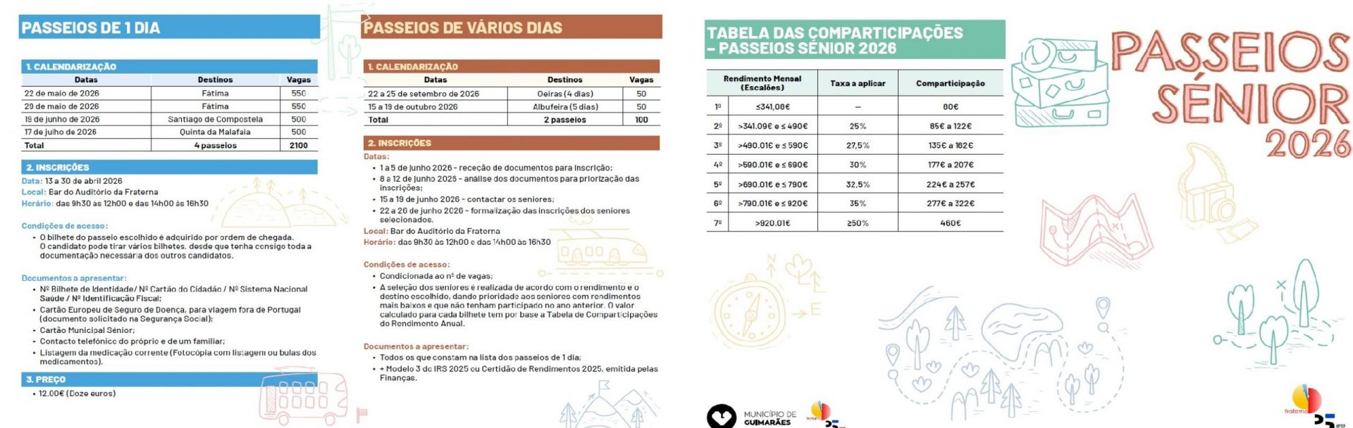 Passeios S&eacute;nior