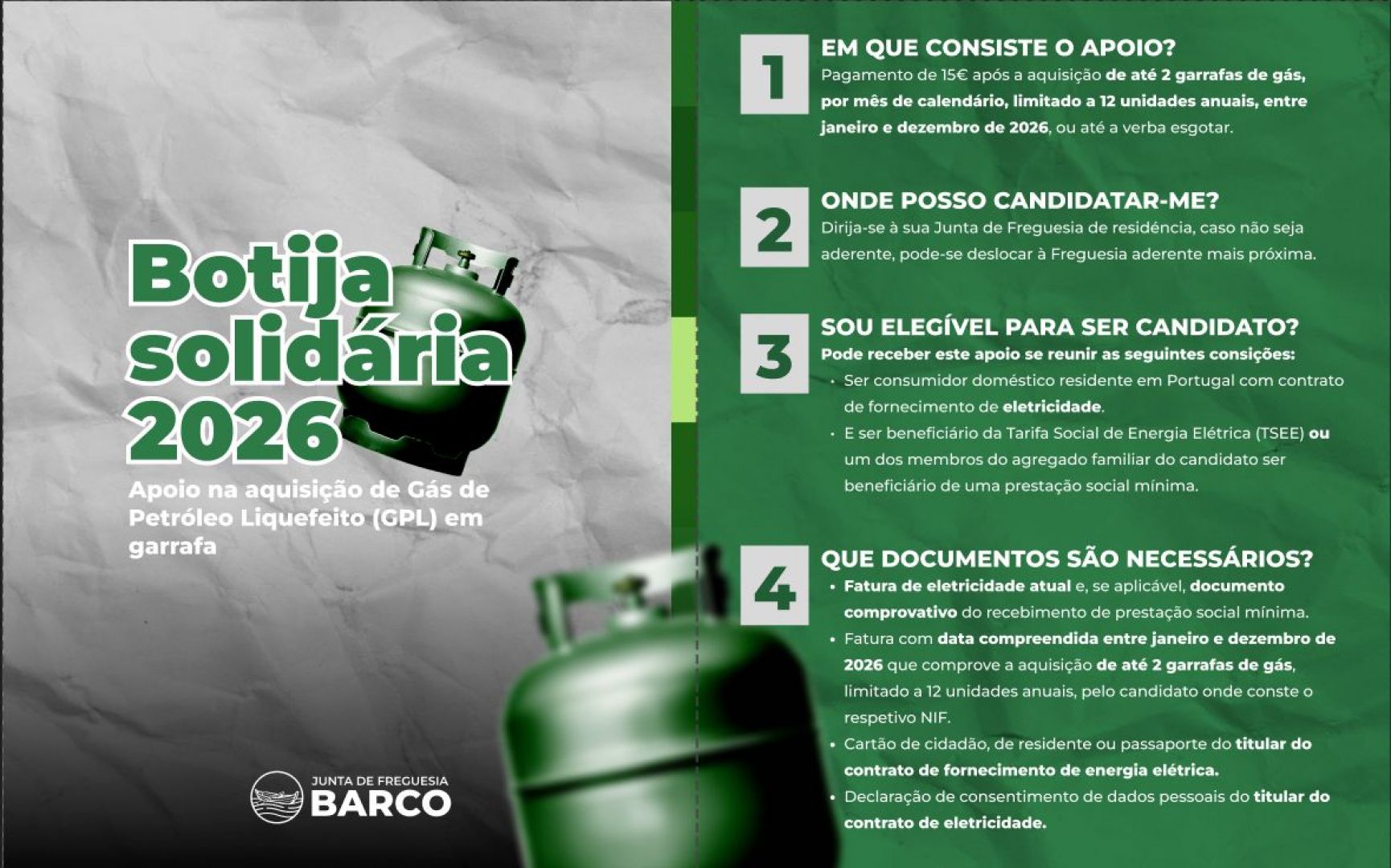 Botija Solid&aacute;ria 2026 